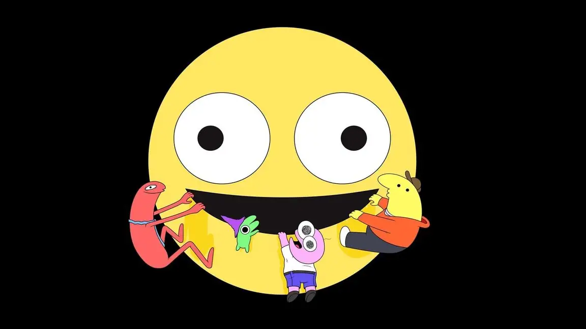 Cena da série Smiling Friends