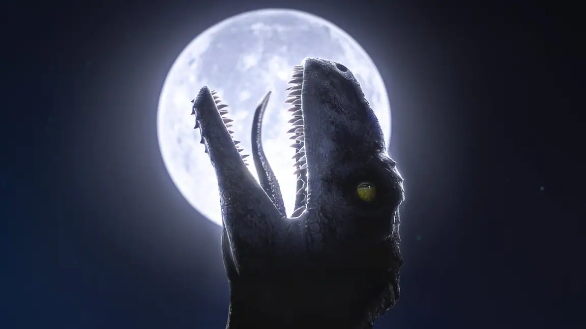 Cena da série Jurassic World Teoria do Caos