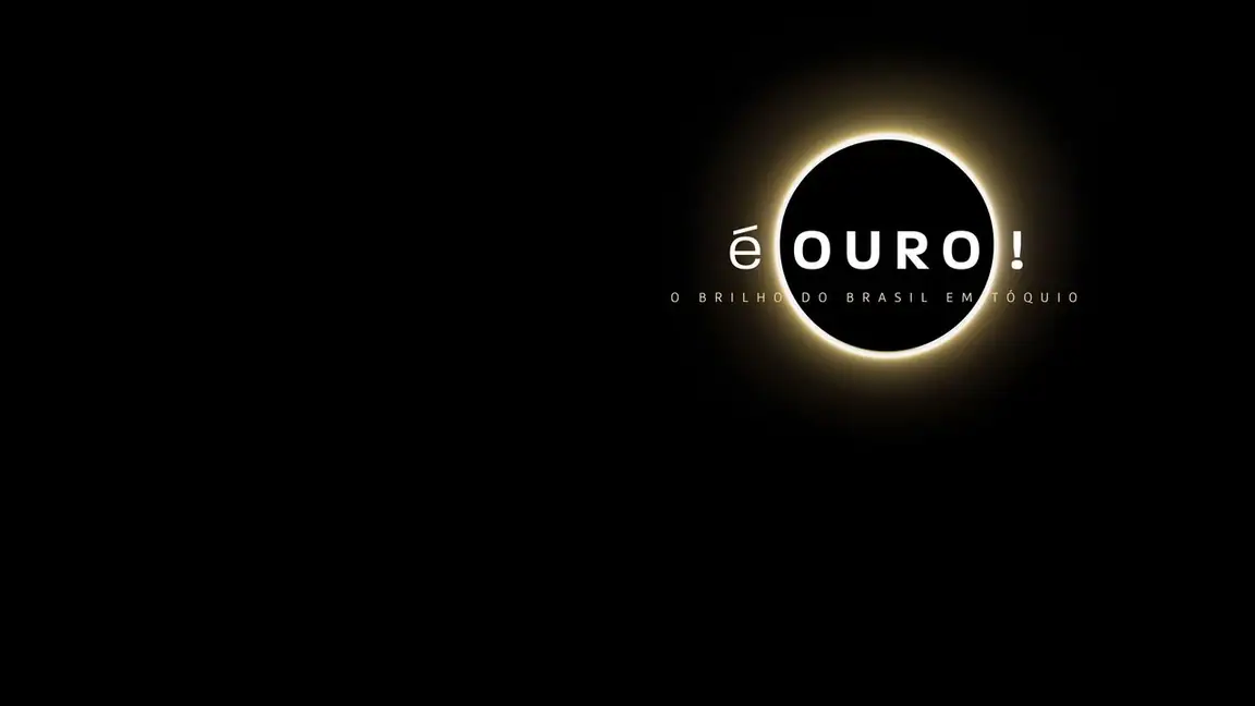 Cena da série É Ouro! O Brilho do Brasil em Tóquio
