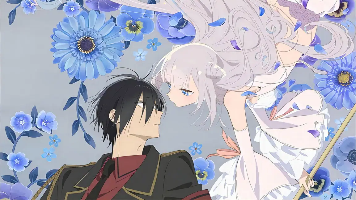 Cena da série The Magical Girl and the Evil Lieutenant Used to Be Archenemies
