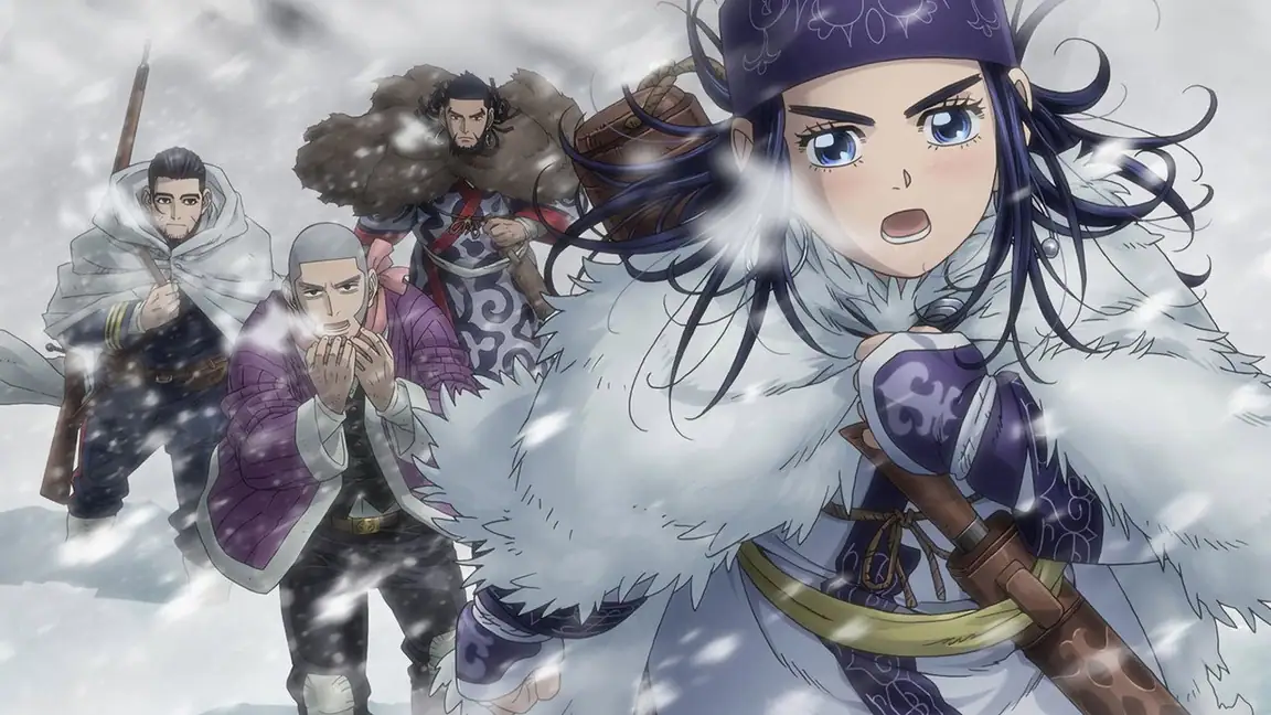 Cena da série Golden Kamuy