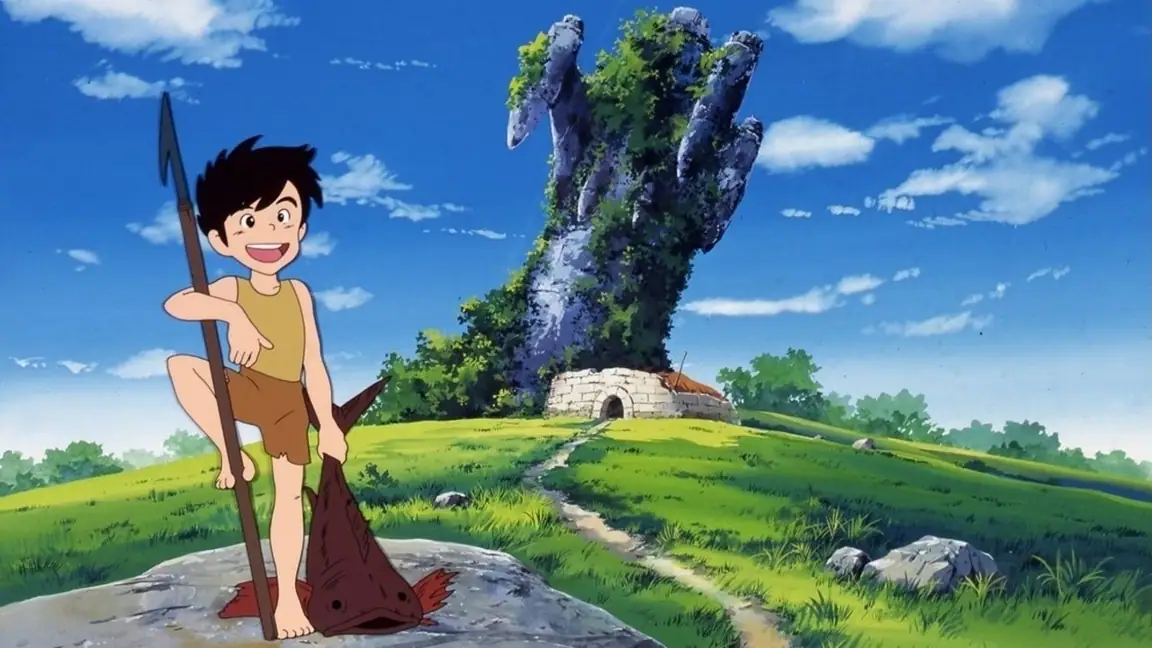 Cena da série Conan O Menino do Futuro