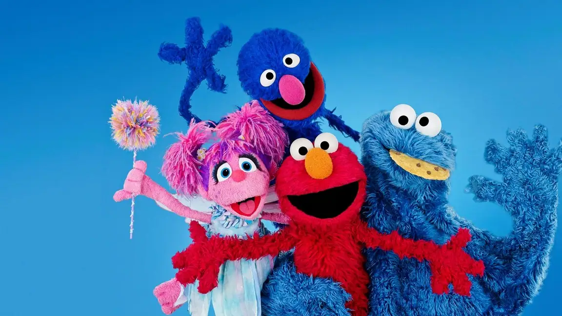 Cena da série My Sesame Street Friends