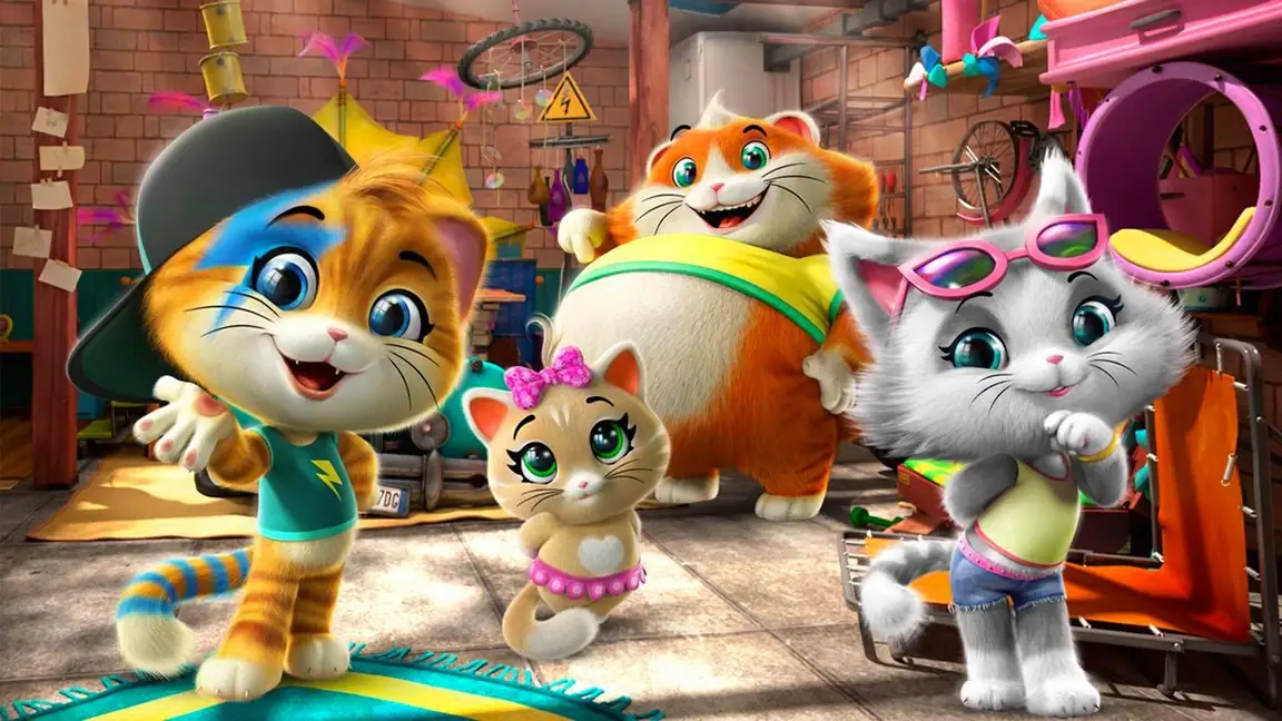 Cena da série 44 Gatos