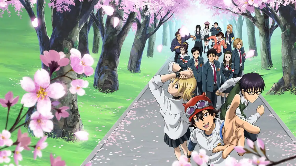 Cena da série Sket Dance