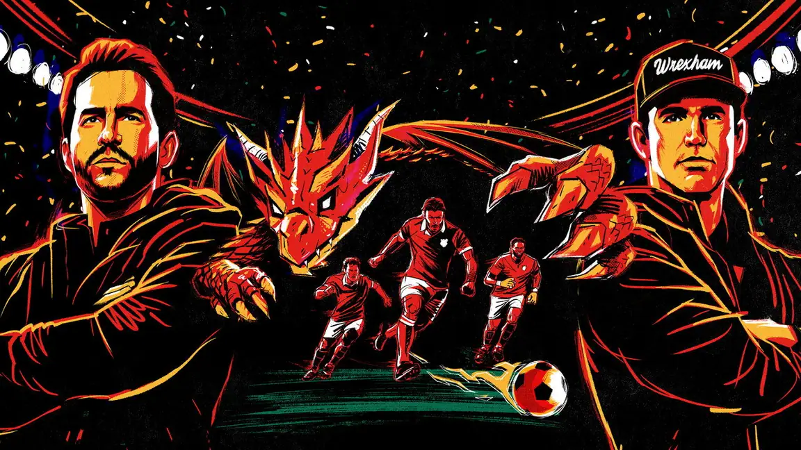 Cena da série Bem-vindos ao Wrexham