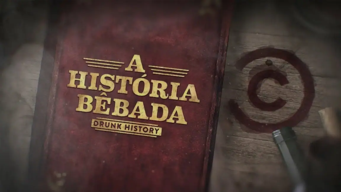 Cena da série Drunk History A Historia Bebada