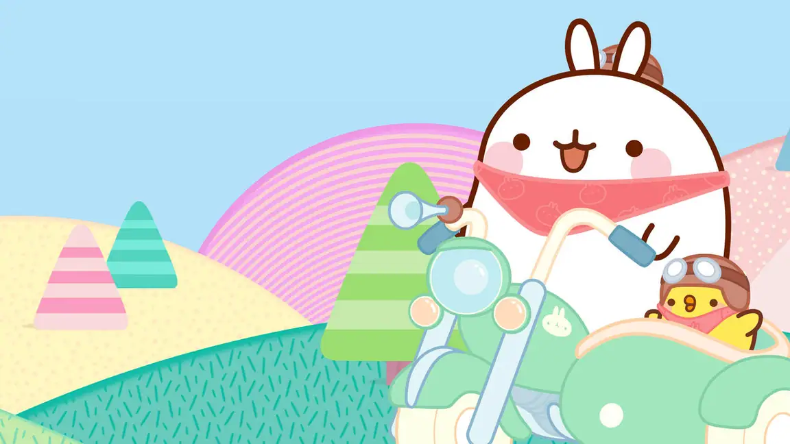 Cena da série Molang