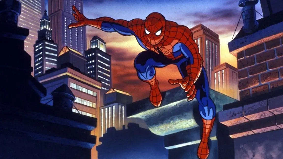 Cena da série Homem-Aranha: A Série Animada
