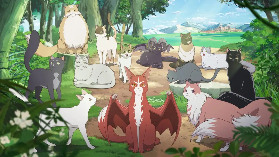 Cena da série The Cat and the Dragon