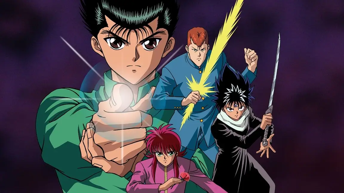 Cena da série Yu Yu Hakusho