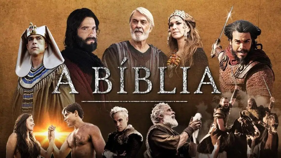 Cena da série A Bíblia
