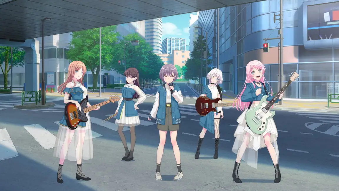 Cena da série BanG Dream! It's MyGO!!!!!