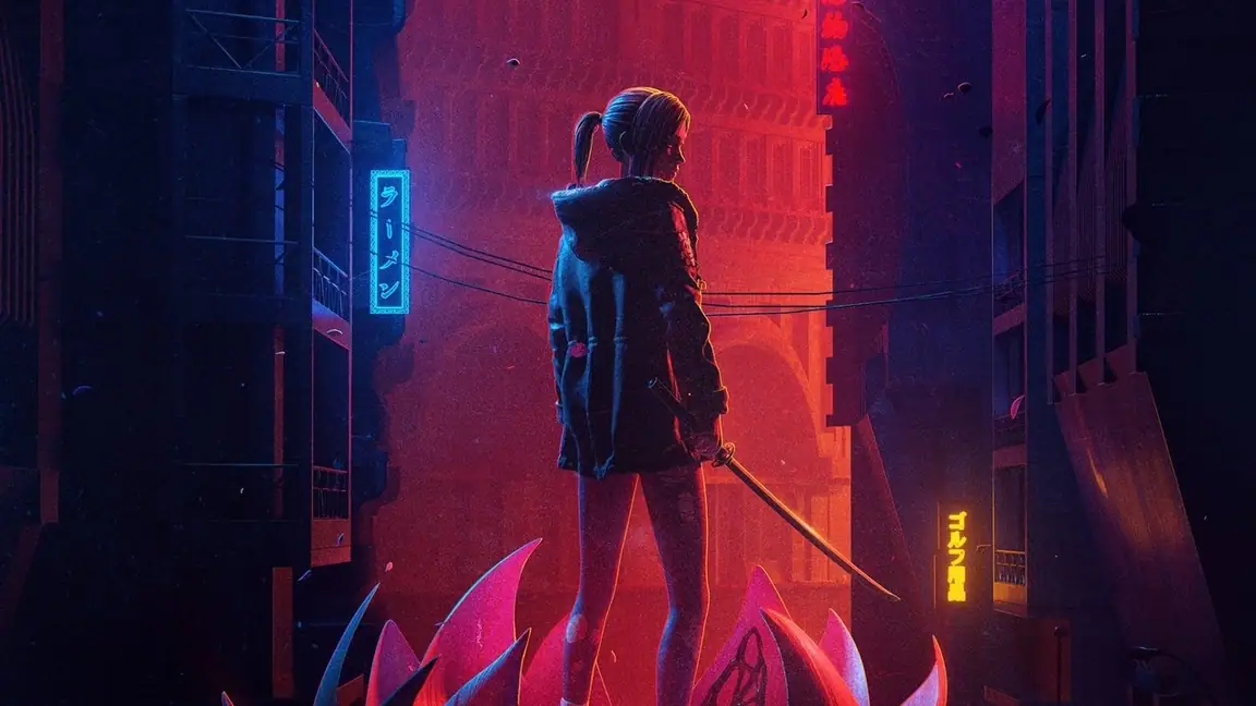 Cena da série Blade Runner: Black Lotus