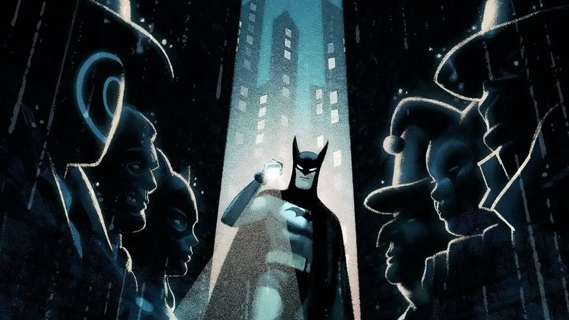 Cena da série Batman Cruzado Encapuzado