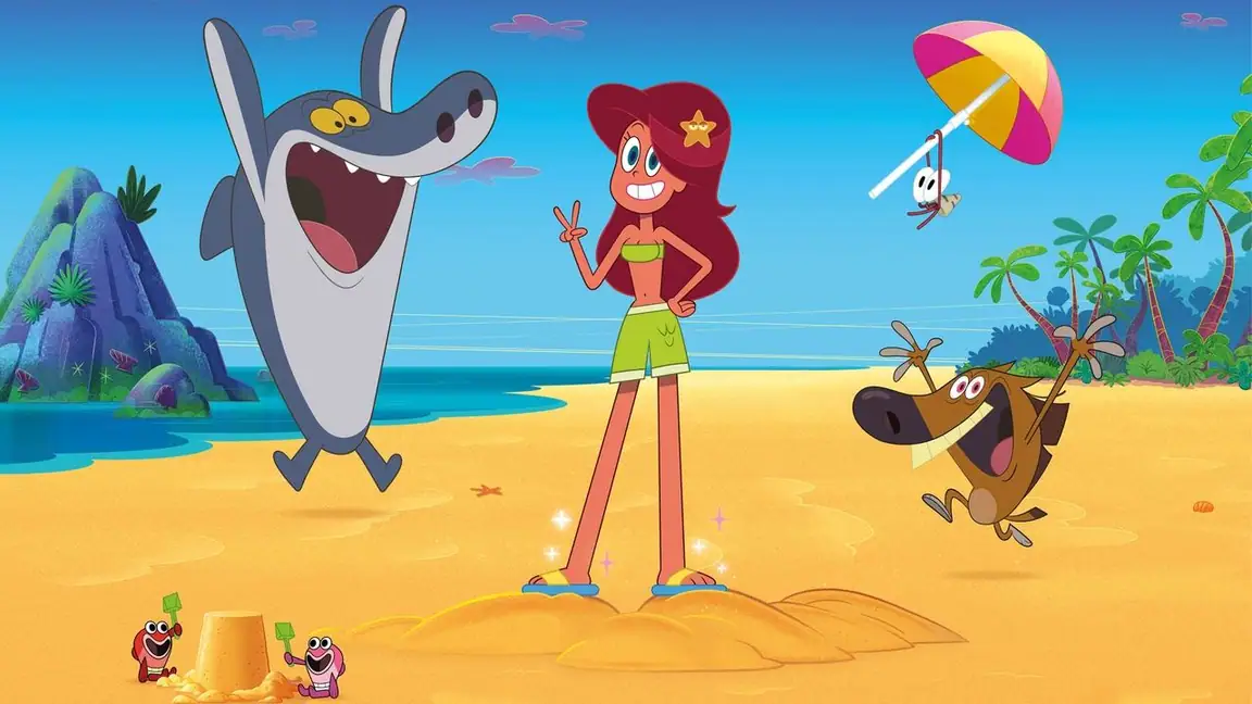 Cena da série Zig e Sharko