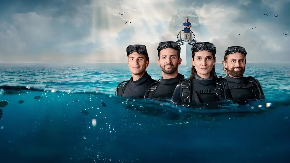 Cena da série Caçadores de Naufrágios Austrália