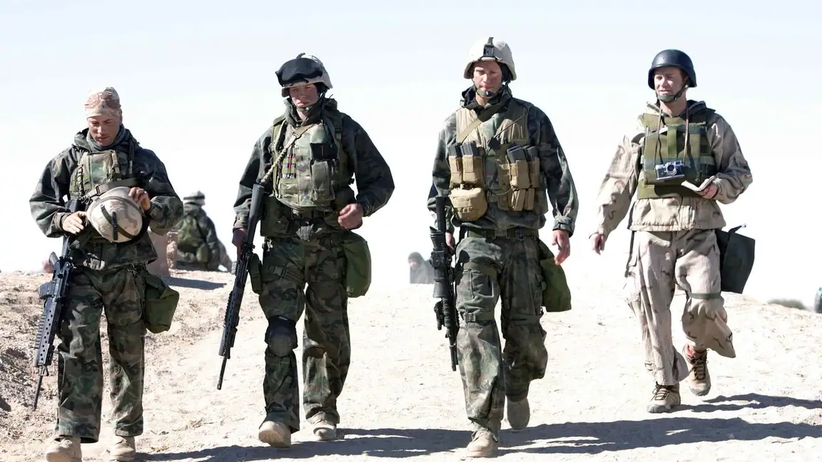 Cena da série Generation Kill