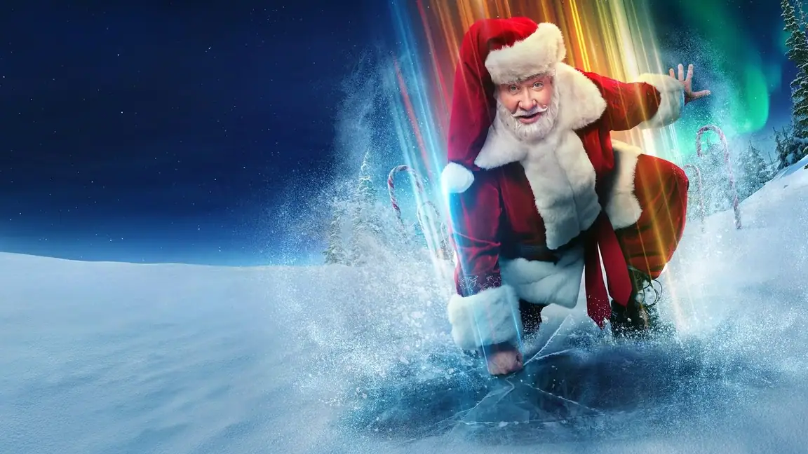 Cena da série Meu Papai (Ainda) é Noel