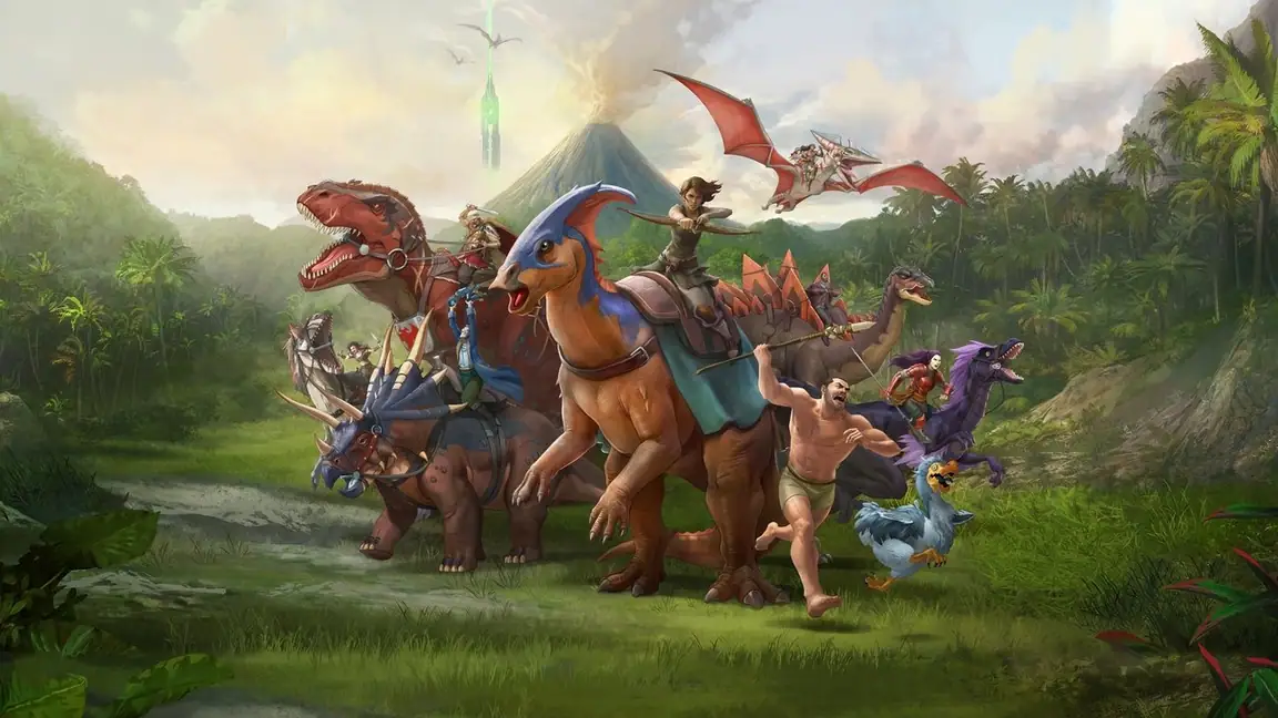 Cena da série ARK The Animated Series
