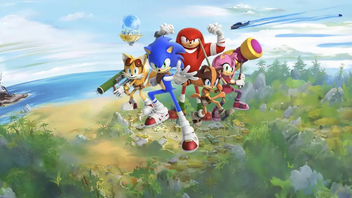 Cena da série Sonic Boom