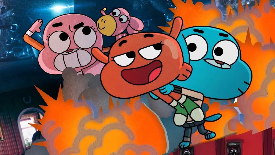 Cena da série As Cronicas de Gumball