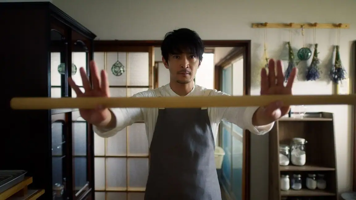 Cena da série Um Yakuza Genial: Tatsu Imortal