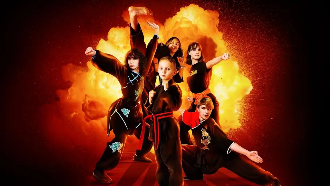 Cena da série Kiddie Kai: O Universo das Artes Marciais