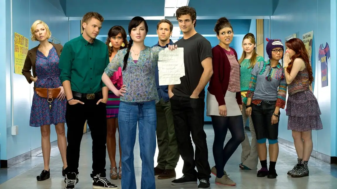 Cena da série Awkward.