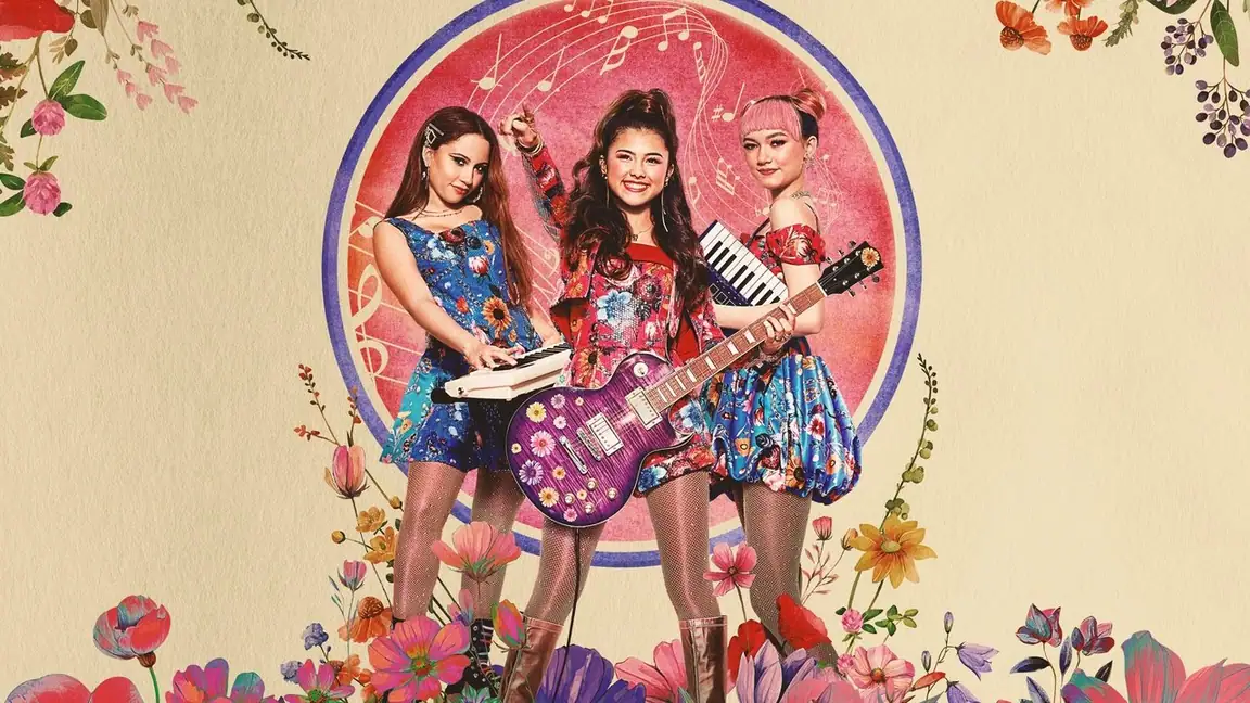 Cena da série Electric Bloom A Melhor Banda do Mundo