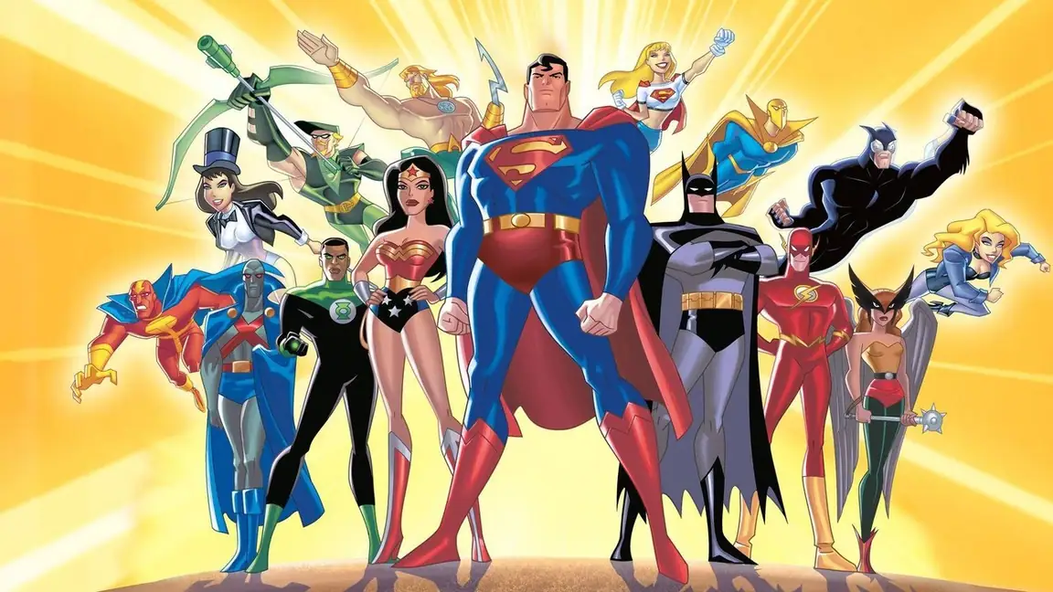 Cena da série Liga da Justiça Sem Limites