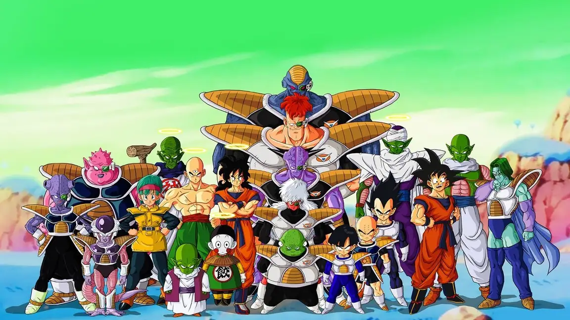Cena da série Dragon Ball Z