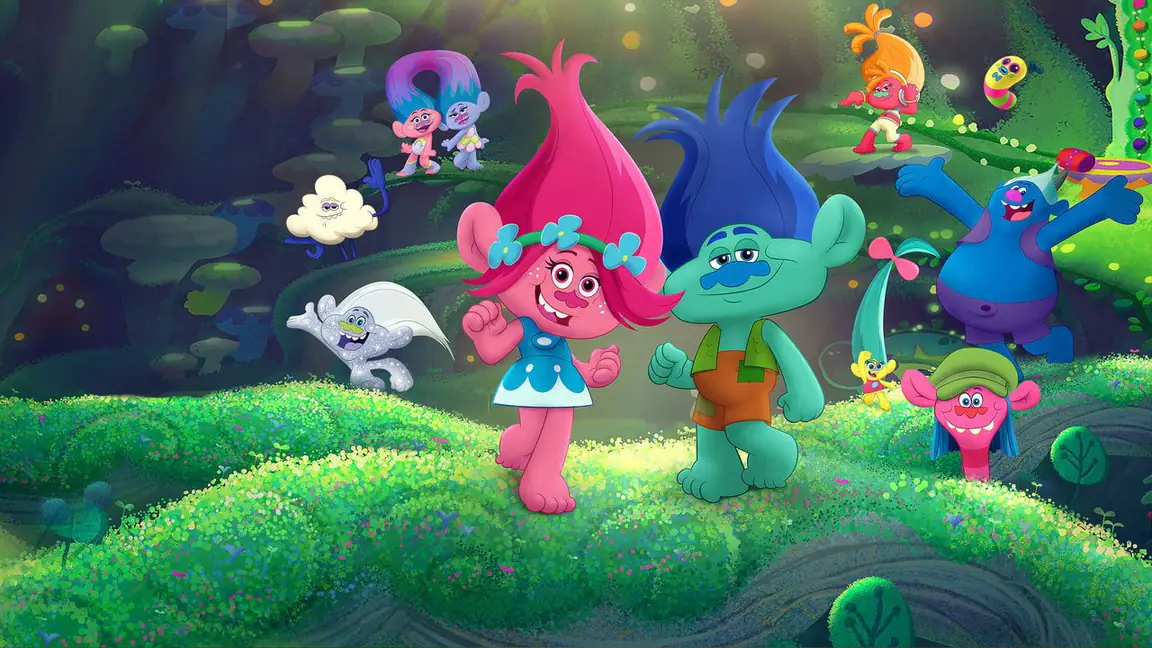 Cena da série Trolls O ritmo continua