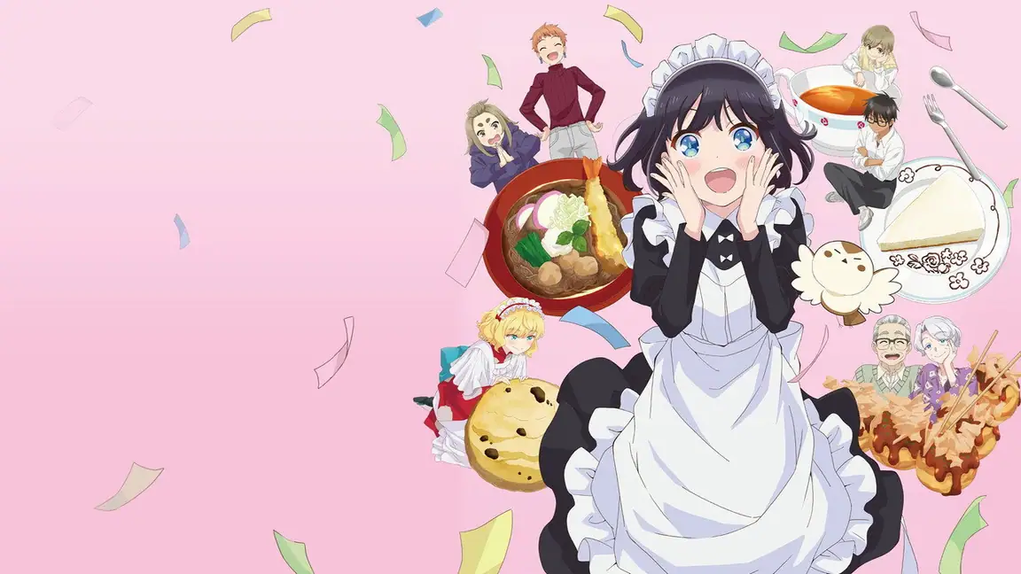 Cena da série The Food Diary of Miss Maid