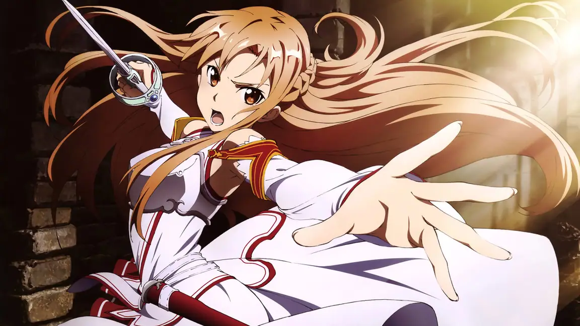 Cena da série Sword Art Online
