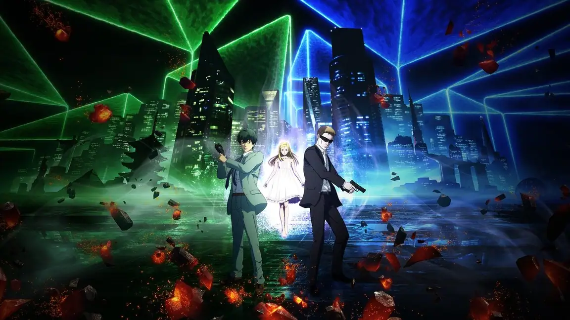 Cena da série Ingress The Animation