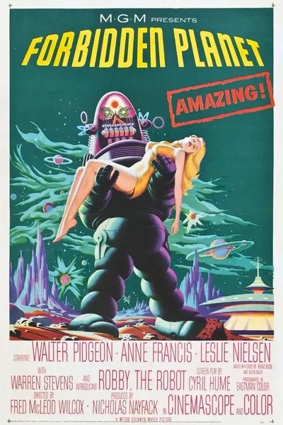 Pôster de Planeta Proibido (1956)