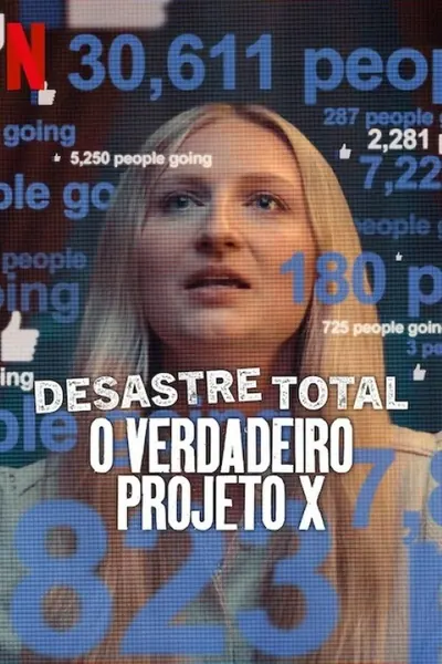Pôster de Desastre Total: O Verdadeiro Projeto X (2025)