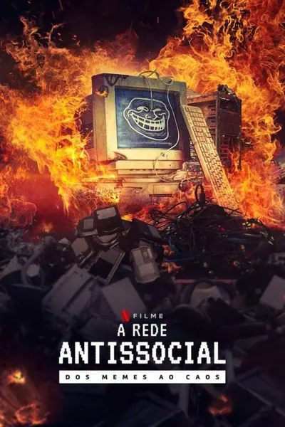 Pôster de A Rede Antissocial: Dos Memes ao Caos (2024)