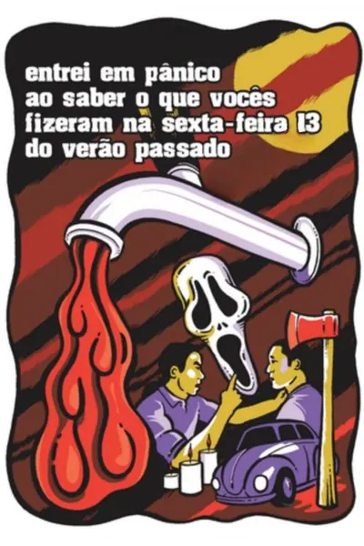 Pôster de Entrei em Pânico ao Saber o Que Vocês Fizeram na Sexta-feira 13 do Verão Passado