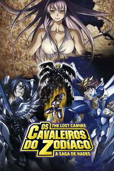 Pôster da série Os Cavaleiros do Zodíaco: The Lost Canvas