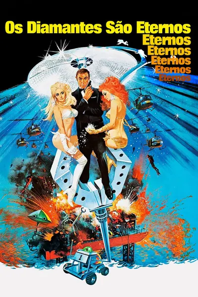 Pôster de 007: Os Diamantes São Eternos (1971)