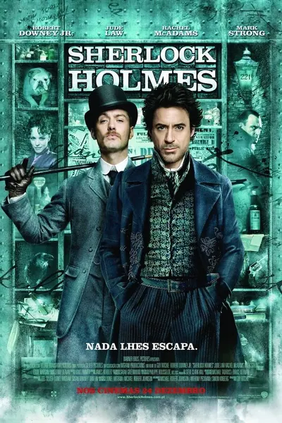 Pôster de Sherlock Holmes (2009)