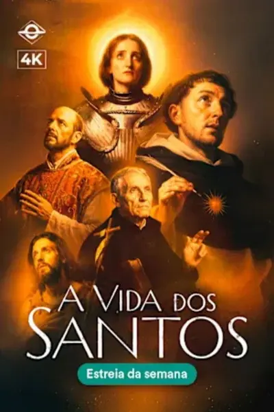 Pôster da série A Vida dos Santos