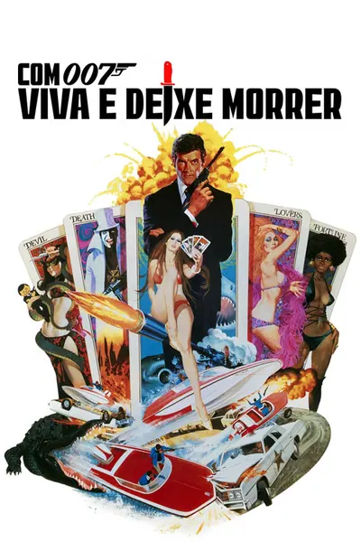 Com 007 Viva e Deixe Morrer (1973)