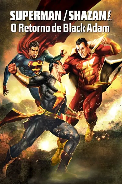Pôster de DC Showcase: Superman & Shazam! - O Retorno do Adão Negro (2010)