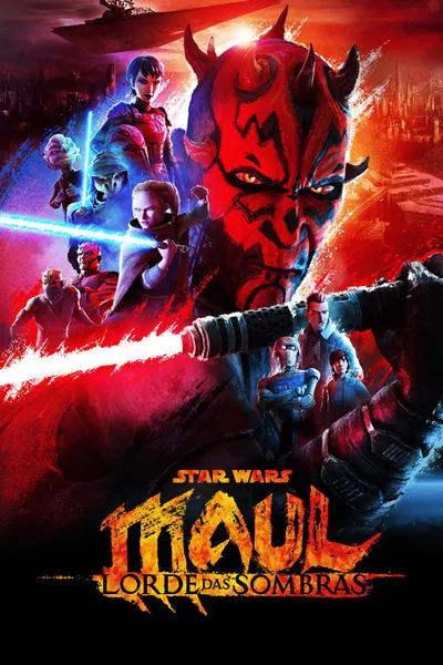 Pôster da série Star Wars Maul Lorde das Sombras