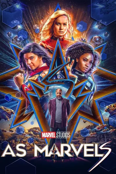 Pôster de As Marvels (2023) LEG