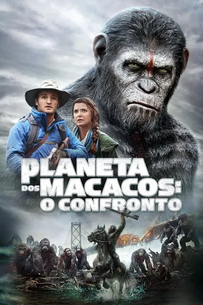 Pôster de Planeta dos Macacos: O Confronto (2014)