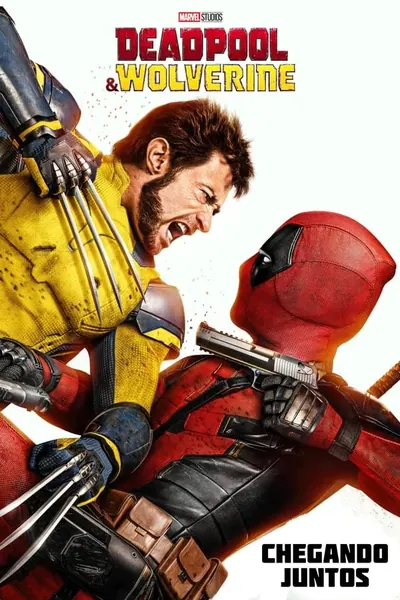 Pôster de Deadpool E Wolverine (2024)